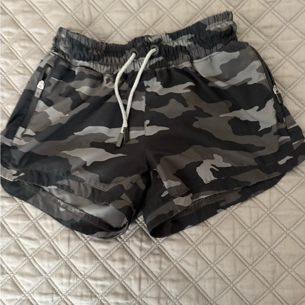 EUC Camouflage Athleta Athletic Shorts